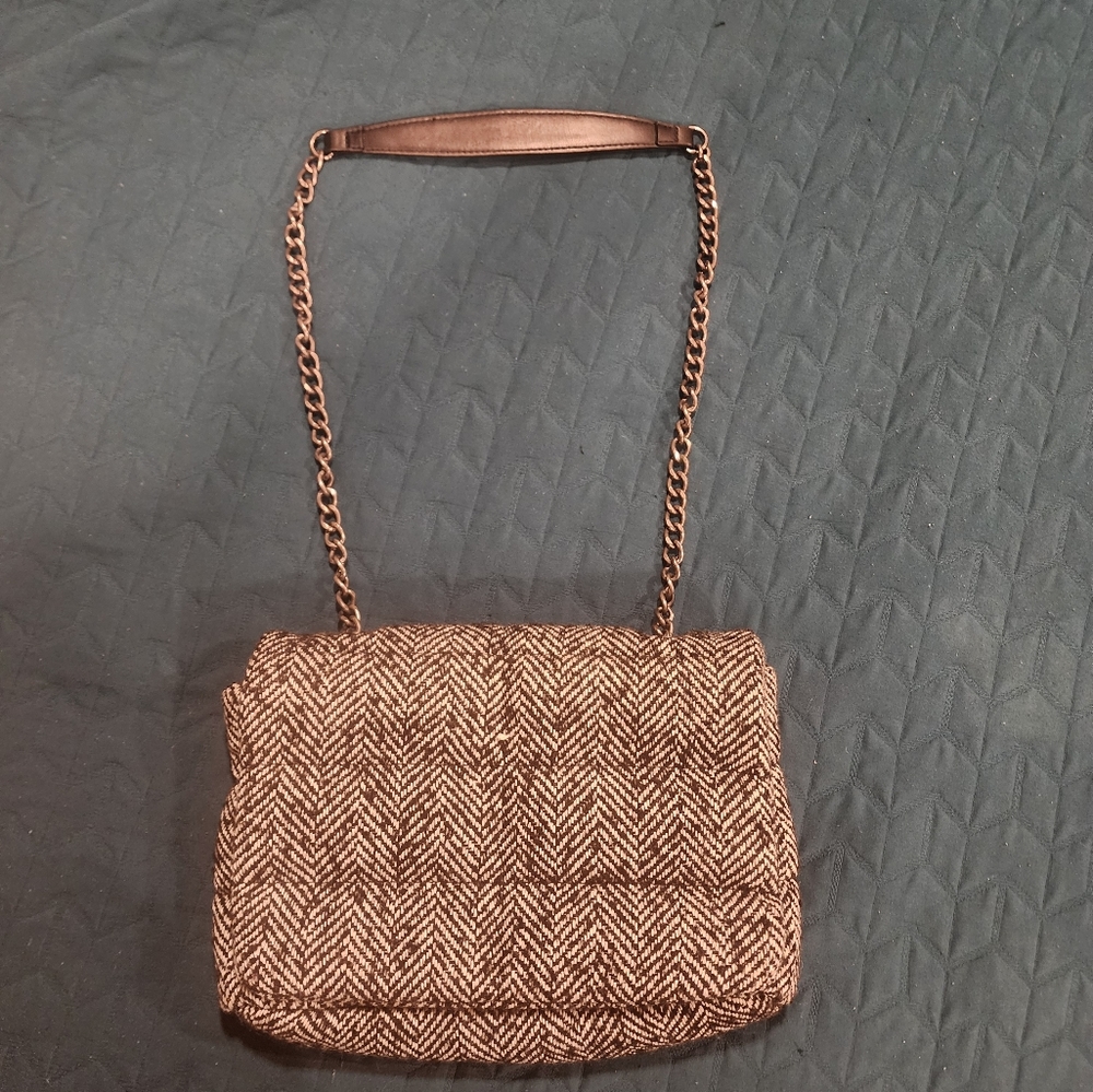 Zara Shoulder Bag with Chain Strap
